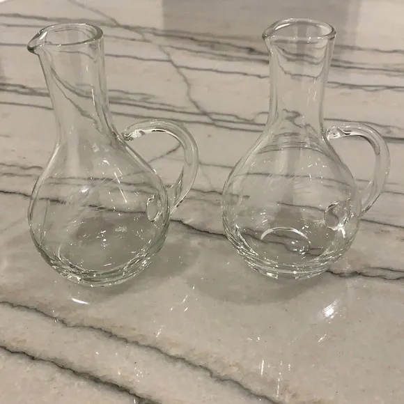 Vintage Olive Oil & Vinegar Cruets - Picture 8 of 12